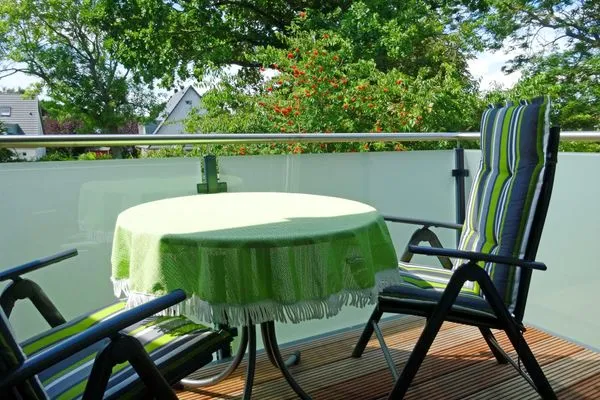 Balkon Kavelweg 13 Kavelweg 13 Wohnung 4 - Kleiner Käptn