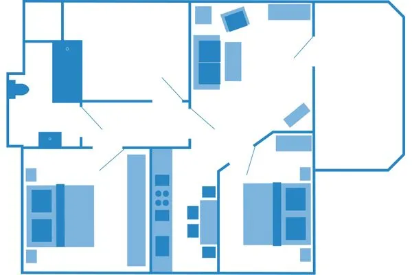 Grundriss Zur Hanse Wohnung 3.3 - Lingnau