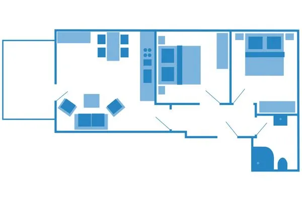 Grundriss Zur Hanse Wohnung 4.1