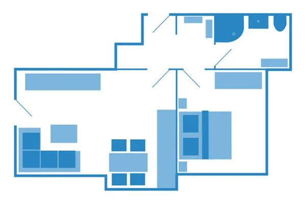Grundriss  Rämel 38 - Wohnung 17