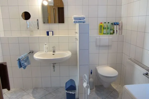 Badezimmer mit Dusche  Wohnung Giesen