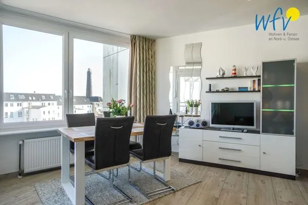 Wohnzimmer Ferienhaus Seeblick Ferienwohnung 78