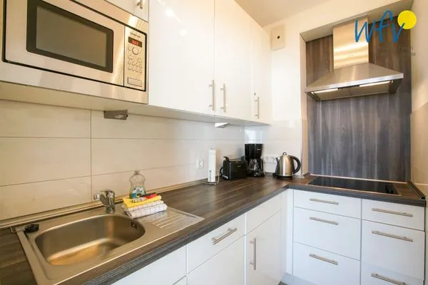 Küche / Küchenzeile Ferienhaus Seeblick Ferienwohnung 78