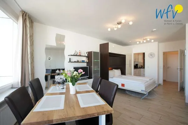 Wohnzimmer Ferienhaus Seeblick Ferienwohnung 78