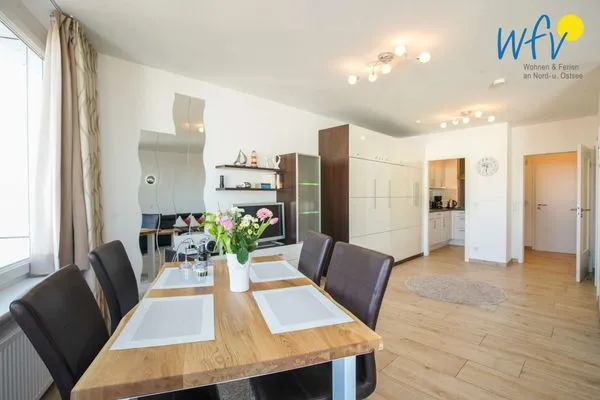 Wohnzimmer Ferienhaus Seeblick Ferienwohnung 78