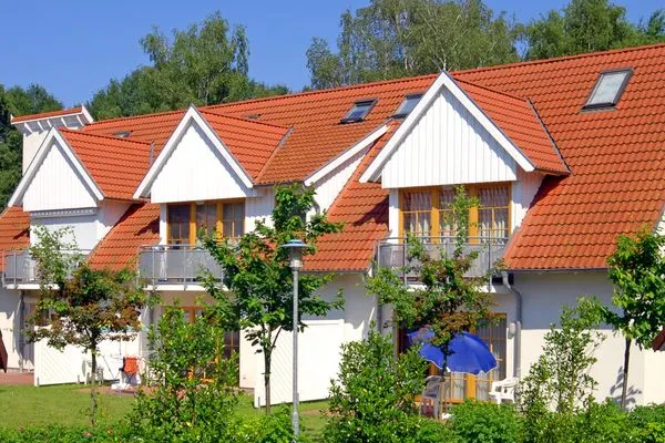 Hausansicht Ferienpark Freesenbruch Wohnung 1.3 - Störtebeker