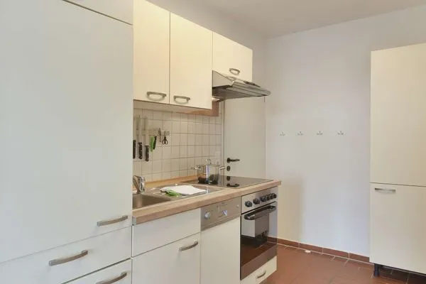 Küche / Küchenzeile Haus Strandblick Ferienwohnung 14