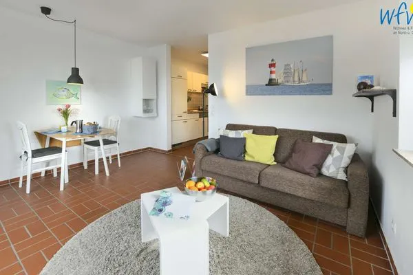 Wohnzimmer Haus Strandblick Ferienwohnung 14