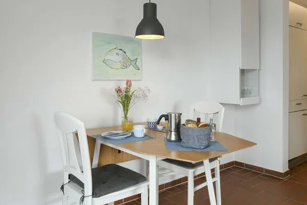 Essbereich Haus Strandblick Ferienwohnung 14