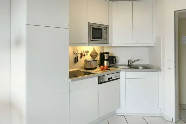 Küche / Küchenzeile Haus Strandblick Ferienwohnung 15