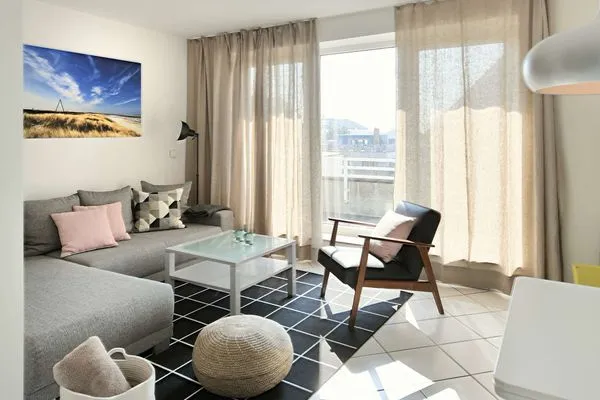 Wohnzimmer Haus Strandblick Ferienwohnung 15