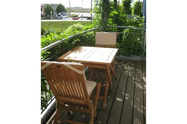 Balkon  Appartementhaus Boddenblick - "Möwe"