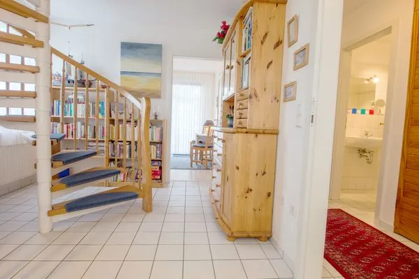 Treppe  Appartementhaus Boddenblick "Himmelkieker"