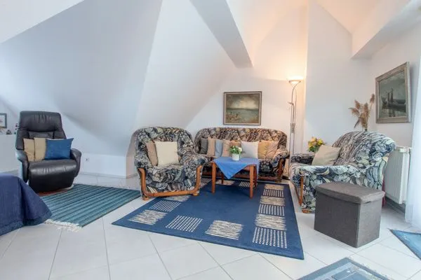 Wohnbereich  Appartementhaus Boddenblick "Himmelkieker"