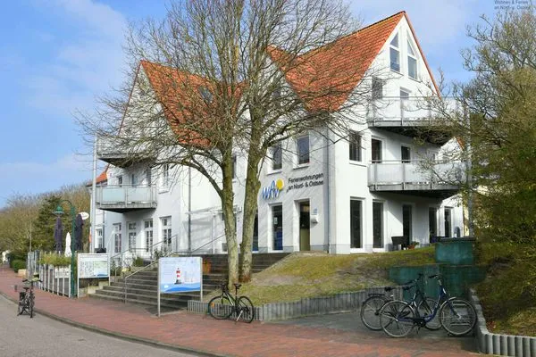 Hauptansicht Haus am Dorfbrunnen Ferienwohnung Muschel