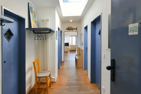 Flur Haus Dünenblick Ferienwohnung 23
