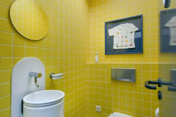Gäste-WC Haus Dünenblick Ferienwohnung 23