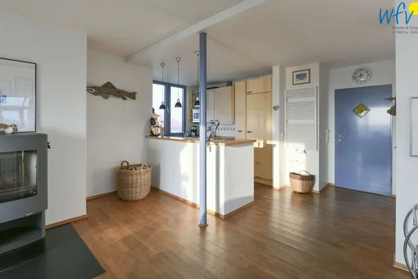 Küche / Küchenzeile Haus Dünenblick Ferienwohnung 23