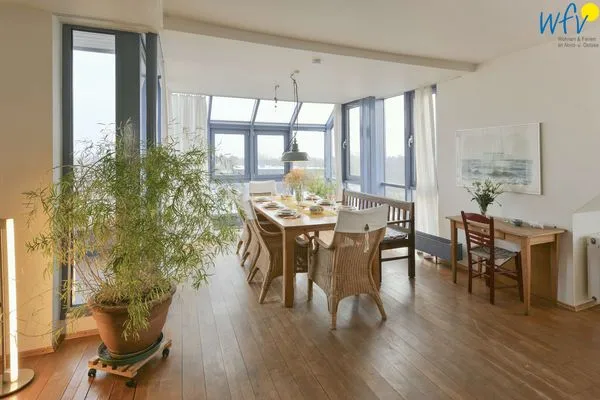 Essbereich Haus Dünenblick Ferienwohnung 23