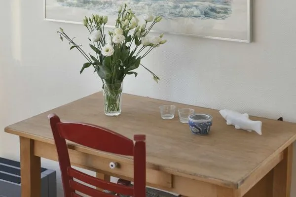 Wohnzimmer Haus Dünenblick Ferienwohnung 23