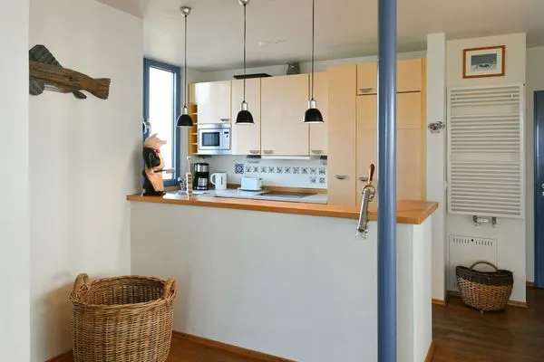 Küche / Küchenzeile Haus Dünenblick Ferienwohnung 23