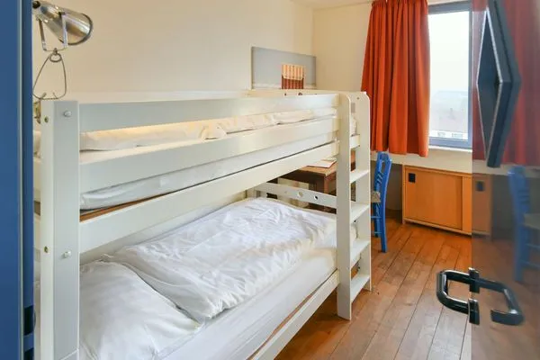 Schlafzimmer Haus Dünenblick Ferienwohnung 23