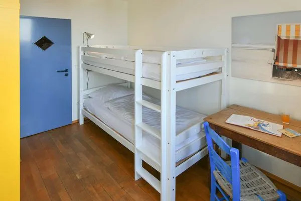 Schlafzimmer Haus Dünenblick Ferienwohnung 23