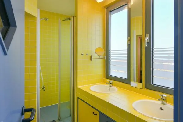 Badezimmer Haus Dünenblick Ferienwohnung 23