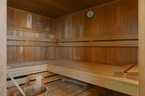 Sauna Haus Dünenblick Ferienwohnung 23