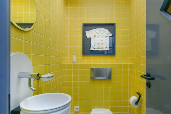 Gäste-WC Haus Dünenblick Ferienwohnung 23