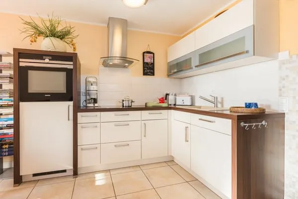 offene Küche Mühlenstrasse 23 - Wohnung Kranichblick