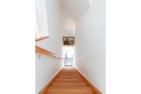 Treppe zur Unterkunft Mühlenstrasse 23 - Wohnung Oberdeck