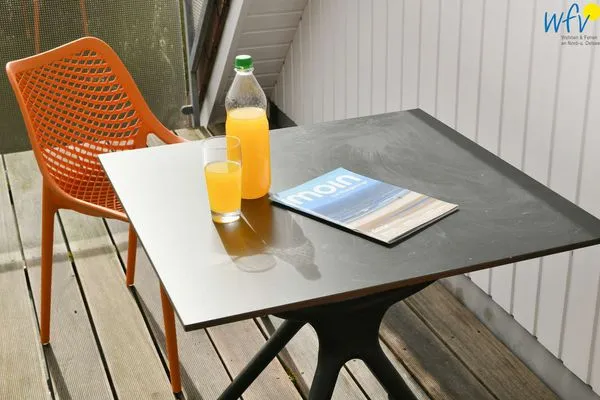 Balkon Maisonette-Wohnungen am Steingarten Ferienwohnung 4