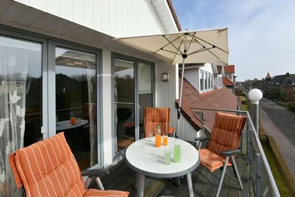 Balkon Maisonette-Wohnungen am Steingarten Ferienwohnung 3