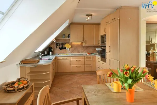 Küche / Küchenzeile Maisonette-Wohnungen am Steingarten Ferienwohnung 3