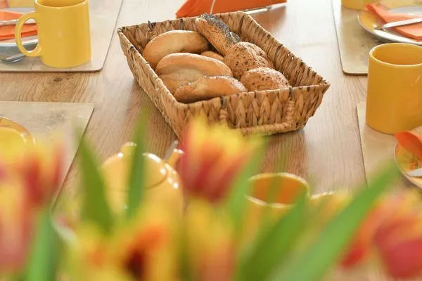 Dekoratives Detail Maisonette-Wohnungen am Steingarten Ferienwohnung 3