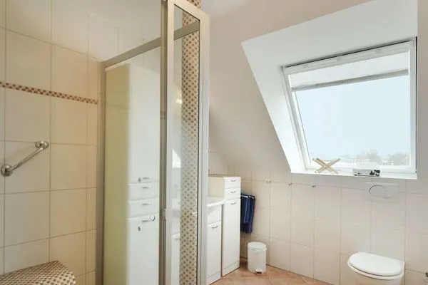 Badezimmer Maisonette-Wohnungen am Steingarten Ferienwohnung 3