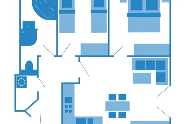 Grundriss  Birkmaase 10 - Wohnung 1