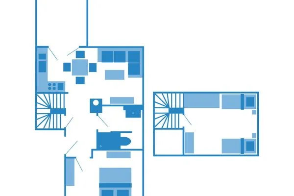 Grundriss  Strandperle - Anlage Heiderose