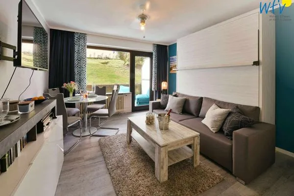 Wohnzimmer Haus Meeresluft Ferienwohnung 2