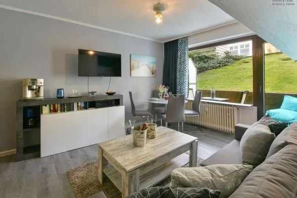 Wohnzimmer Haus Meeresluft Ferienwohnung 2