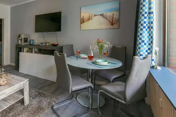 Wohnzimmer Haus Meeresluft Ferienwohnung 2