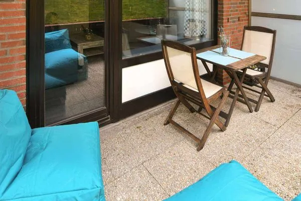Terrasse Haus Meeresluft Ferienwohnung 2