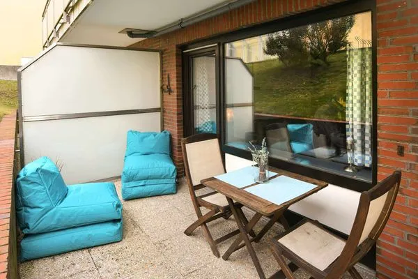 Terrasse Haus Meeresluft Ferienwohnung 2