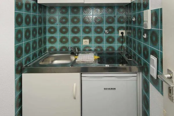 Küche / Küchenzeile Haus Meeresluft Ferienwohnung 2