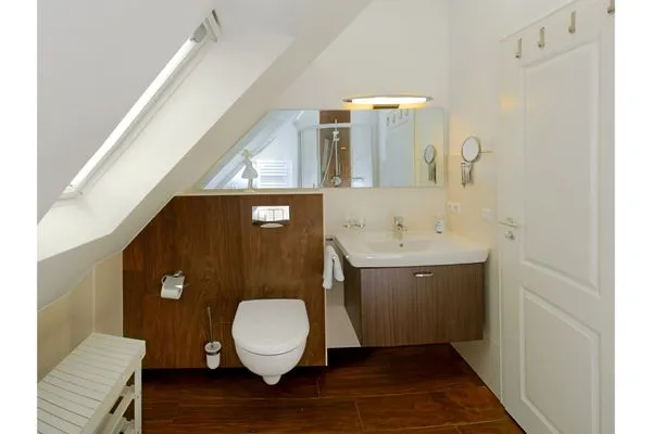 Badezimmer mit Dusche Neue Reihe Neue Reihe 28 - Wohnung Vogelnest