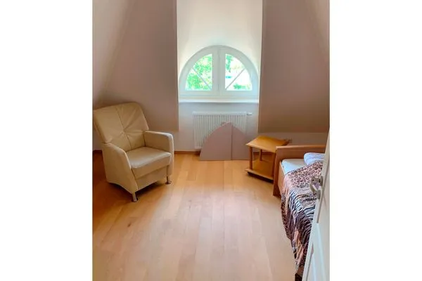 Ruheraum mit Sessel  Haus Leni