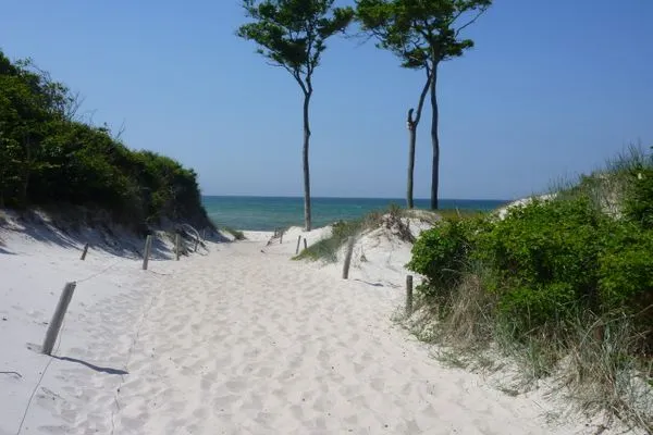 Strandbild Hafenstrasse 15 in Prerow Wolkenglanz in Prerow