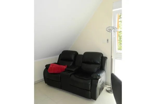 Wohnzimmer Hafenstrasse 15 in Prerow Wolke 7 in Prerow