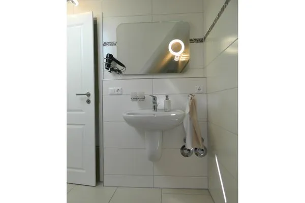 Badezimmer Hafenstrasse 15 in Prerow Wolke 7 in Prerow